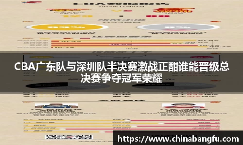 CBA广东队与深圳队半决赛激战正酣谁能晋级总决赛争夺冠军荣耀
